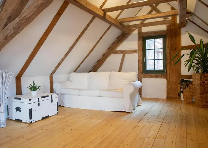 Naturhof-Papiermuehle 3 Bett-Zimmer Immergruen